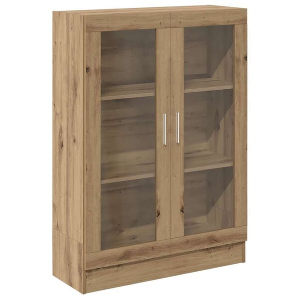 vidaXL Book Cabinet Artisan Oak Engineered Wood Medium Book Cabinet