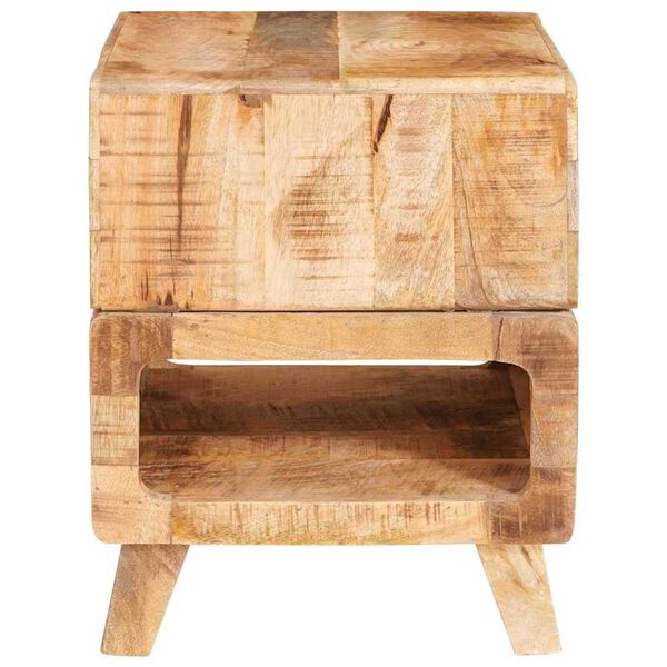 vidaXL End Tables Brown 15.75 x 15.75 x 19.29 in Solid Reclaim Wood
