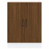 vidaXL Sink Base Cabinet Brown Oak Engineered Wood Medium