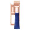 vidaXL Outdoor Playset Brown, Blue Solid Douglas Fir wood, Polypropylene
