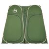 vidaXL Privacy Tent Green Pop-up Waterproof