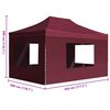 vidaXL Party Tent Wine Red