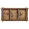 vidaXL Tray with Storage Brown 30 x 14 x 9 cm