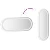 vidaXL LED Bathroom Mirror Cool White Glass Medium LED Bathroom Mirror