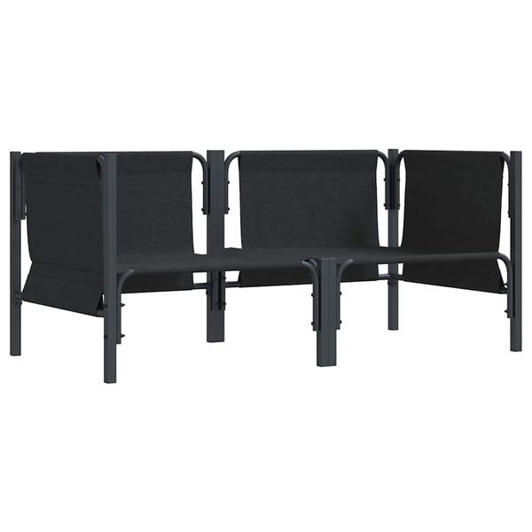 vidaXL Outdoor Furniture 2 pcs Anthracite 31.50 x 31.50 x 27.95 in