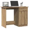 vidaXL Desk Artisan Oak Engineered Wood 39.4 x 19.7 x 29.9 in Desk