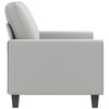 vidaXL 2-seater Sofa Light grey