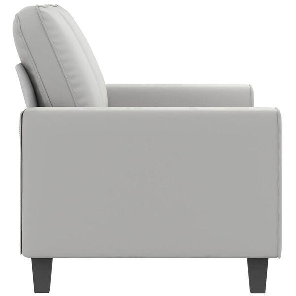 vidaXL 2-seater Sofa Light grey