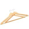 vidaXL Hanger Set of 20 Light Brown Hardwood, metal Standard Rotatable