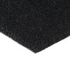 vidaXL Door Mat Black Coir, PVC 35.4 x 59.1 in Door Mat Rectangular