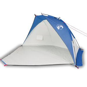 vidaXL Beach Tent Azure Blue 105.5x87.8x49.2" 185T Polyester
