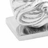 vidaXL Bookends 2 pcs Silver 8 x 12 x 16.5 cm Aluminium