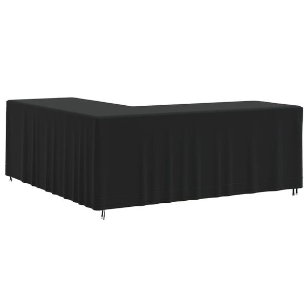 vidaXL Sofa Cover Black 420D Oxford fabric with PU coating