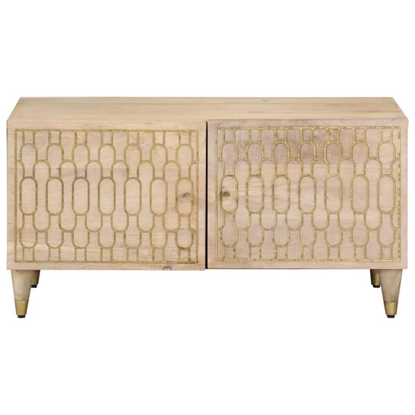 vidaXL Coffee Table Bleached Natural