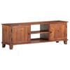 vidaXL TV Stand Honey Brown 47.2"x11.8"x16.1" Solid Wood Acacia