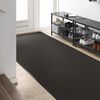 vidaXL Doormat Other Black 47.3" x 98.4" Polyamide and PVC