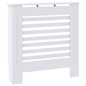 vidaXL MDF Radiator Cover White 30.7"