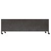vidaXL TV Cabinet Silver Iron Medium TV Cabinet Rectangular