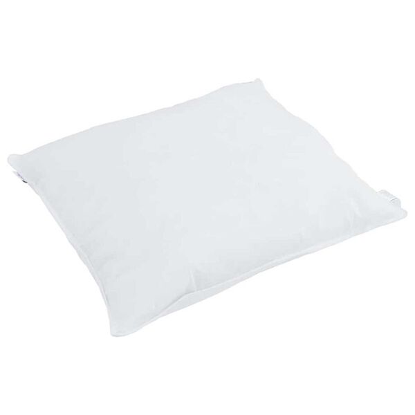 vidaXL Pillow with Pillow 2 pcs White 15.75 x 15.75 in Feather