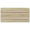 vidaXL Sink Cabinet Sonoma Oak Engineered Wood Medium
