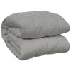 vidaXL Weighted Blanket Grey Cotton 78.7x90.6 in Weighted Blanket