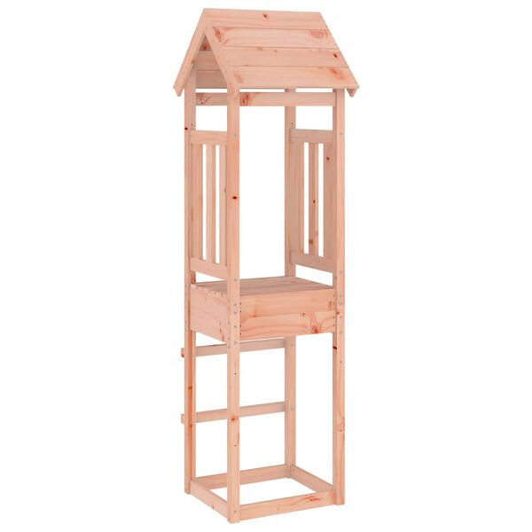 vidaXL Play Tower 20.7x18.3x81.3" Solid Wood Douglas
