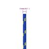 vidaXL Boat Rope Blue 0.12 " 328.1 ' Polypropylene