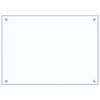 vidaXL Kitchen Backsplashes 2 pcs Transparent 27.6"x19.7" Tempered Glass