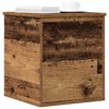 vidaXL Storage Box Old Wood 15.75 x 16.54 x 18.11 in Engineered Wood