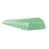 vidaXL Greenhouse Green Polyethylene and galvanized steel Large