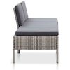 vidaXL Garden Lounge Set Grey