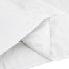 vidaXL Duvet White 55.12 x 86.61 in Feather