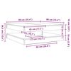vidaXL Coffee Table Old wood Engineered wood Medium Rotatable