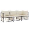 vidaXL Garden Lounge Set Anthracite