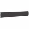 vidaXL Lawn Edgings 10 pcs Black 5.9x40.6" Cold-rolled Steel