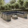 vidaXL Garden Lounge Set Grey