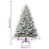 vidaXL Artificial Christmas Tree