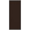 vidaXL Doormat Brown Polypropylene and PVC 23.6 x 59.1 in Non-slip