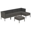 vidaXL Garden Lounge Set Grey