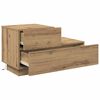 vidaXL Bedside Cabinet Artisan Oak 27.56 x 14.17 x 15.94 in
