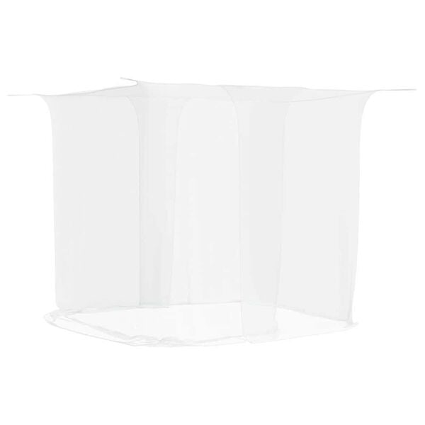 vidaXL Hanging Mosquito Net 156 Mesh White 86.6x78.7x82.7"