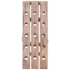 vidaXL Wine Rack for 15 Bottles 10.2"x19.7"x27.6" Solid Mahogany Wood