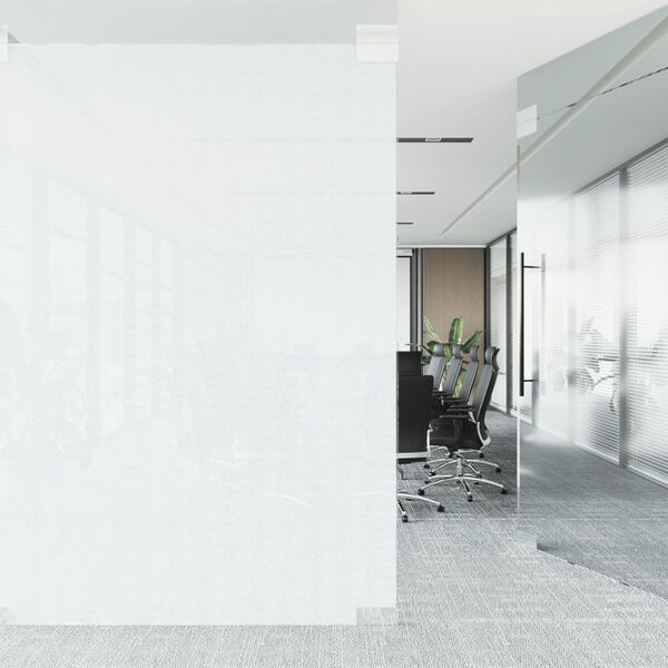 vidaXL Window Film Transparent PVC 23.6x196.9 in Decorative Inlays