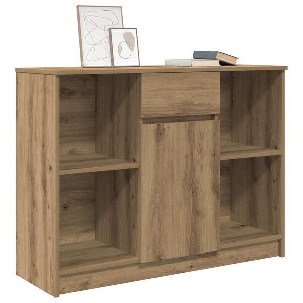 vidaXL Sideboard Artisan oak Engineered wood Medium Storage Sideboard