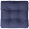 vidaXL Pallet Cushion Navy Blue Oxford fabric, PP hollow fiber