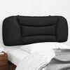 vidaXL Headboard Cushion Black