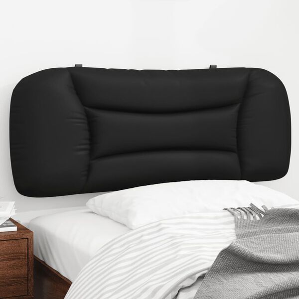 vidaXL Headboard Cushion Black
