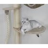 Kerbl Cat Tree Taupe Wood and Plush 62.2 in tall Cat Tree Other