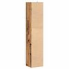 vidaXL Book Cabinet Old Wood Engineered Wood Tall Book Cabinet
