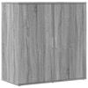 vidaXL Sideboard Grey Sonoma Engineered wood Medium Sideboard